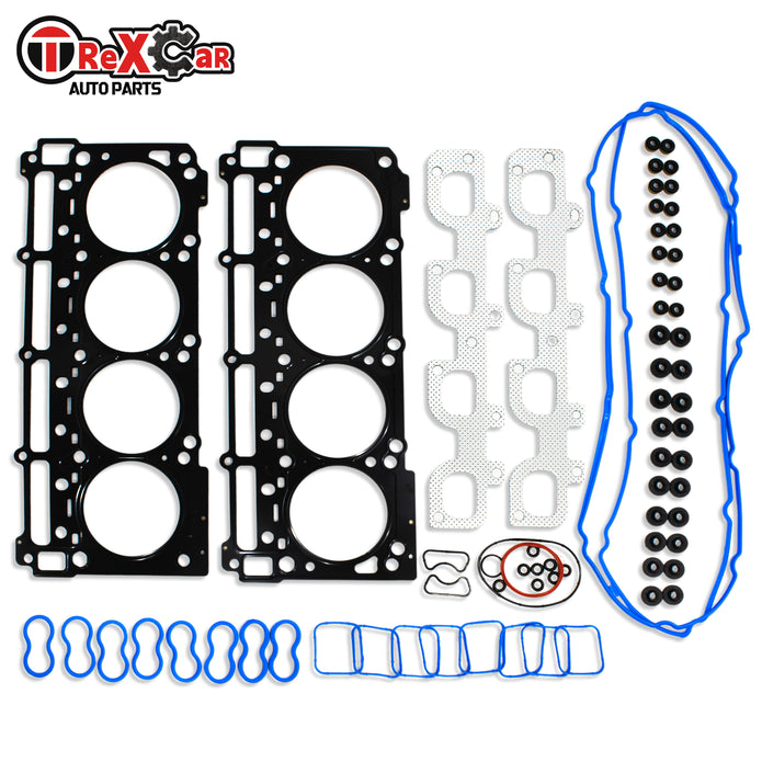 Trexcar TLZKIT-063 head gaskets, exhaust manifold gaskets, valve cover gaskets and valve stem seals